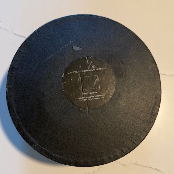 Restoration Hardware The New Yorker 2004 Porcelain Cheese Set of 6 Original Box - Picture 16 of 16